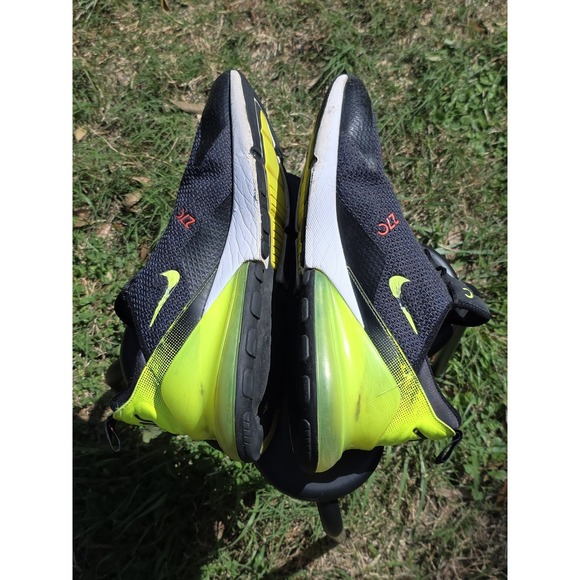 Nike Air Max 270 SE Retro Future Neon Volt 2019 Mens Size 14 Shoes AQ9164-005 - Picture 6 of 9